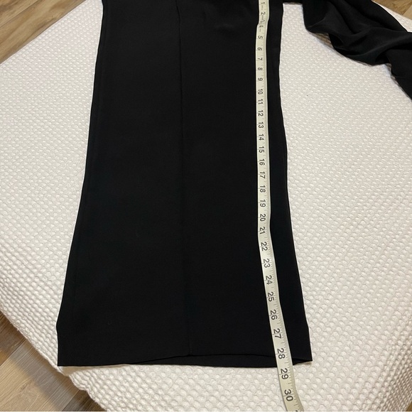 St. John Wide Leg Twill Trouser size Large - Picture 14 of 14